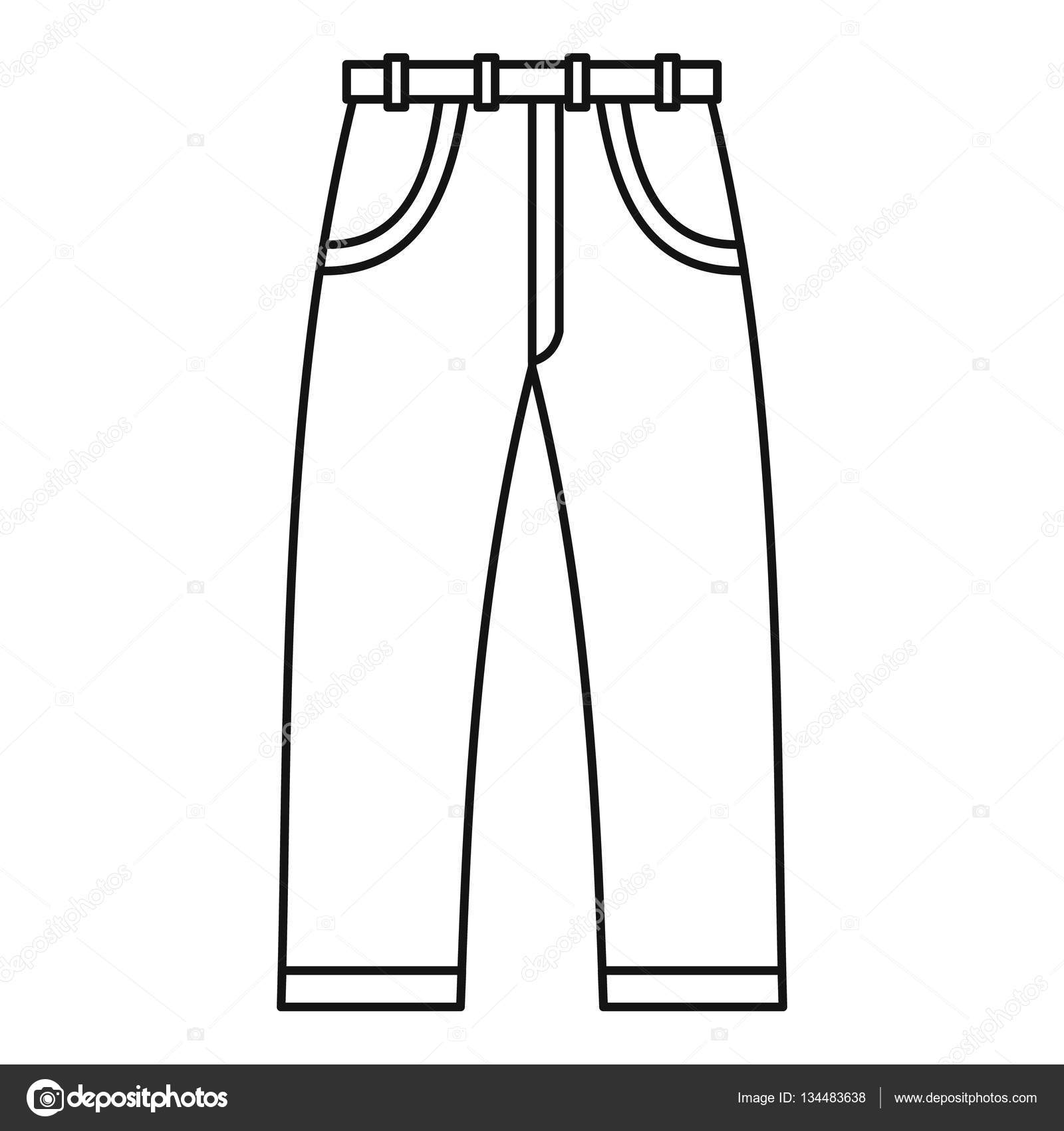 outline pants