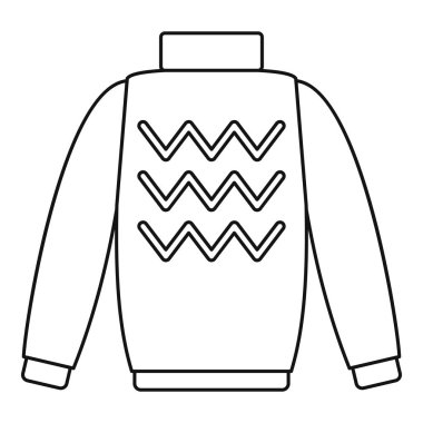 Kazak simgesi, anahat stili