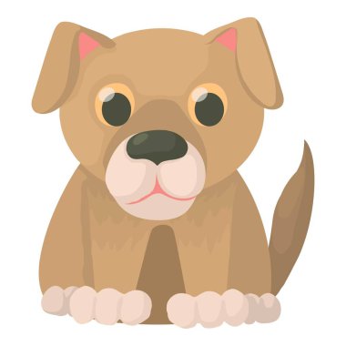 Köpek simgesi, karikatür tarzı