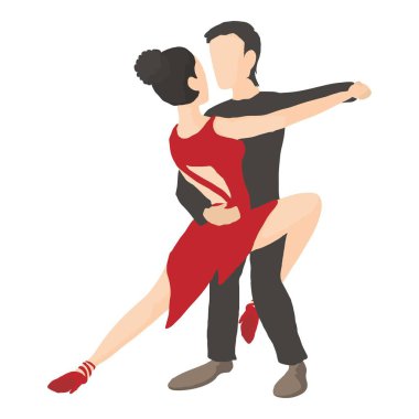 Tango simgesi, karikatür tarzı
