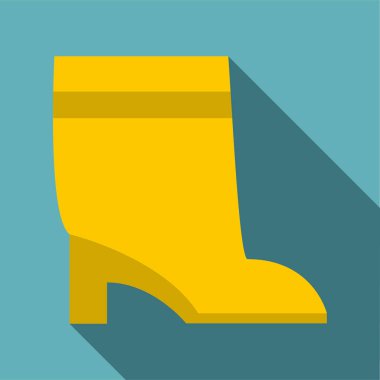 Yüksek önyükleme simgesi, düz stil