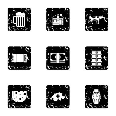 İsviçre simgeler kümesi, grunge tarzı turizm