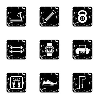 Spor simgeler kümesi, grunge tarzı
