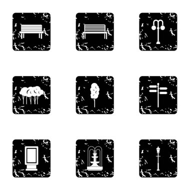 Park simgeler kümesi, grunge tarzı