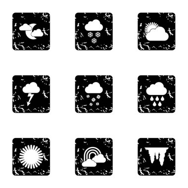 Simgeler kümesi, grunge tarzı hava tahmini