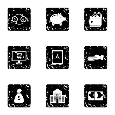 Finansman simgeler kümesi, grunge tarzı