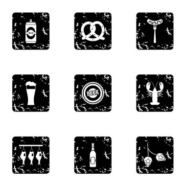 Pub simgeler kümesi, grunge tarzı