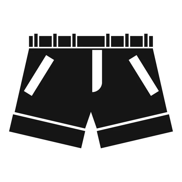 Shorts-Ikone, einfacher Stil — Stockvektor