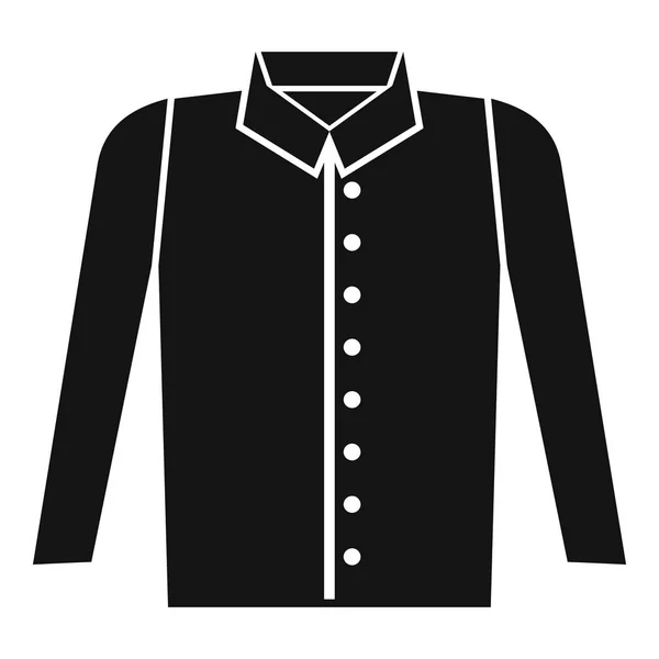 Icono de camisa, estilo simple — Vector de stock