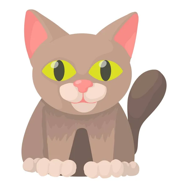 猫的图标，卡通风格 — 图库矢量图片