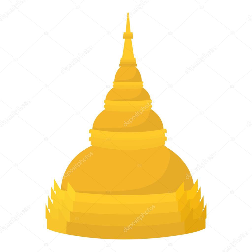 Dome icon. Cartoon illustration of dome vector icon for web