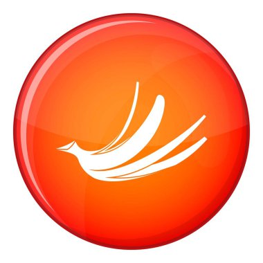 Muz kabuğu simgesi, düz stil