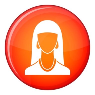 Kadın simgesi, düz stil