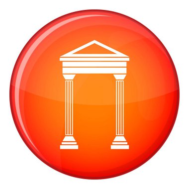 Kemer simgesi, düz stil