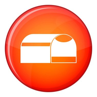 Booth için köpek simgesi, düz stil