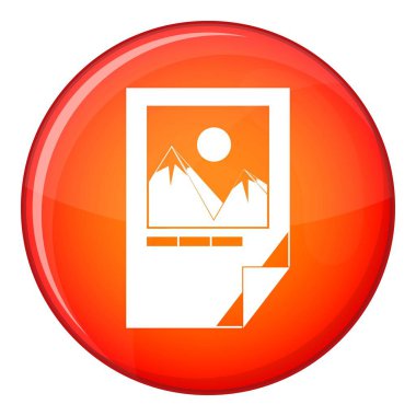 Yazıcı işaretleri simgesi kağıdına mürekkep test