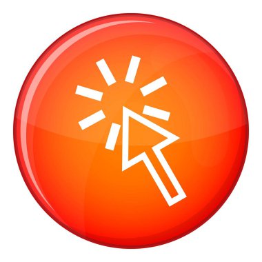 Simgesini tıklatın, düz stil