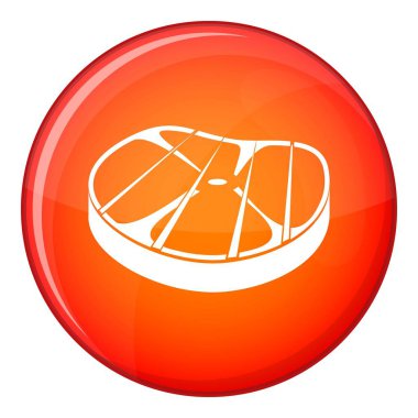 Biftek simgesi, düz stil