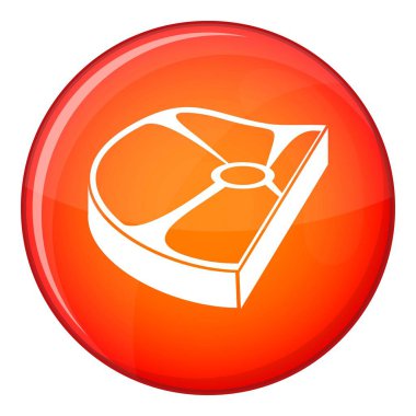 Biftek simgesi, düz stil