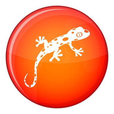 Bukalemun simgesi, düz stil