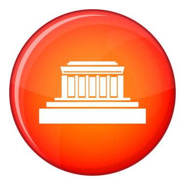 Bina simgesini, düz stil