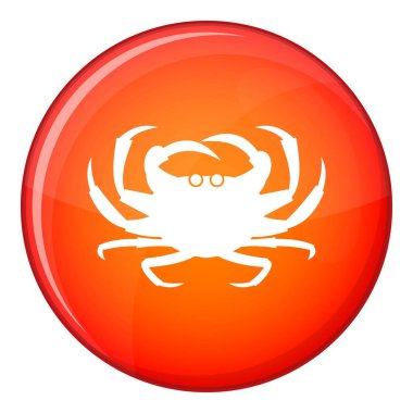 Yengeç simgesi, düz stil