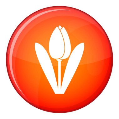 Lale simgesi, düz stil