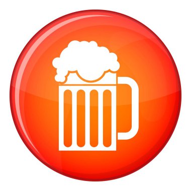 Bira sabıka simgesi, düz stil