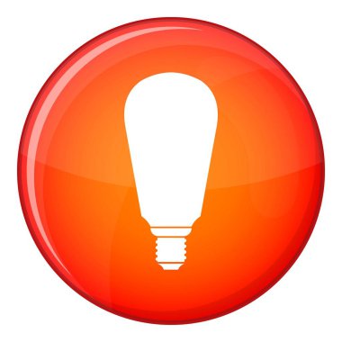 ampul simgesi, düz stil