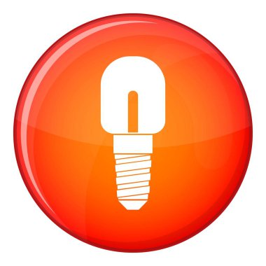 ampul simgesi, düz stil