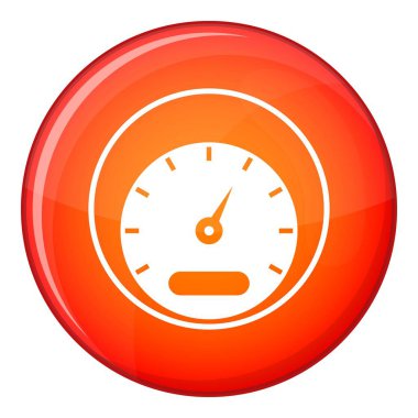 Hız göstergesi simgesi, düz stil