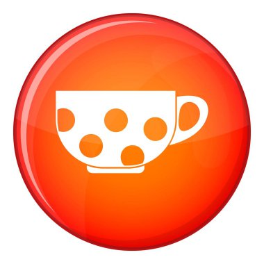 Kupası simgesi, düz stil