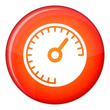 Hız göstergesi simgesi, düz stil