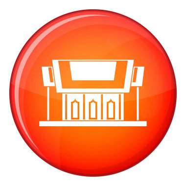 Tayland tapınak kutsal kişilerin resmi, düz stil