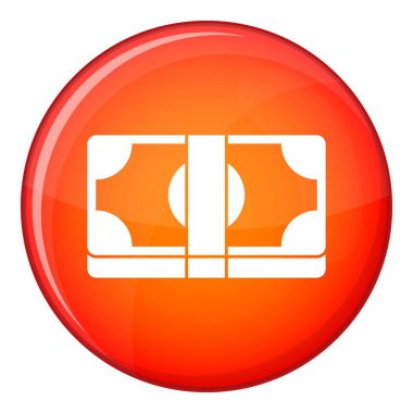 Dolar para simgesi Paketli, düz stil