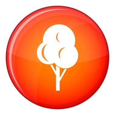 sonbahar ağaç simgesi, düz stil