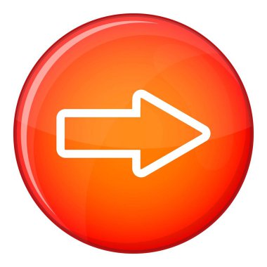 İmleç sağ simge, düz stil için