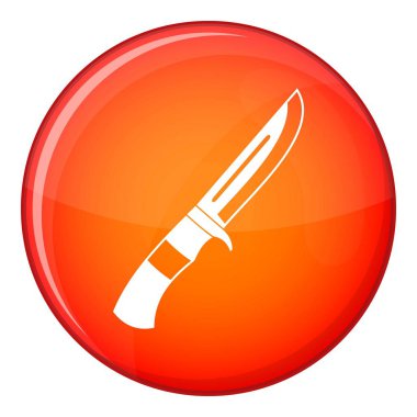 Bıçak simgesi, düz stil