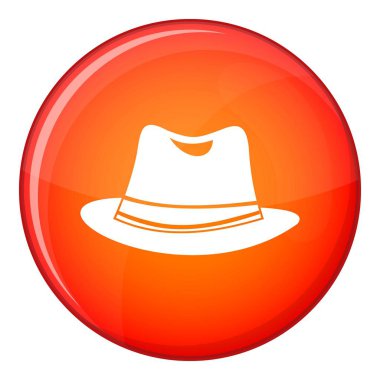 Şapka kutsal kişilerin resmi, düz stil