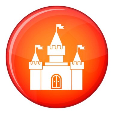 Kale simgesi, düz stil