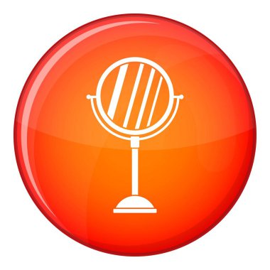 Makyaj aynası kutsal kişilerin resmi, düz stil