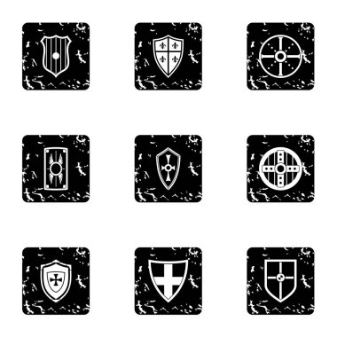 Kalkan simgeler kümesi, grunge tarzı mücadele