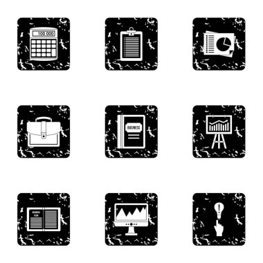 Şirket simgeler kümesi, grunge tarzı