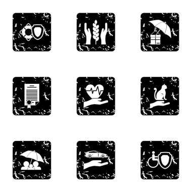 Tutma simgeler kümesi, grunge tarzı