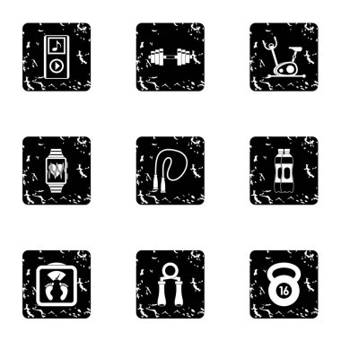 Spor simgeler kümesi, grunge tarzı