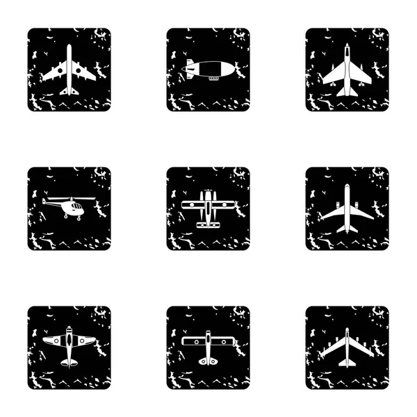 Uçak simgeler kümesi, grunge tarzı mücadele