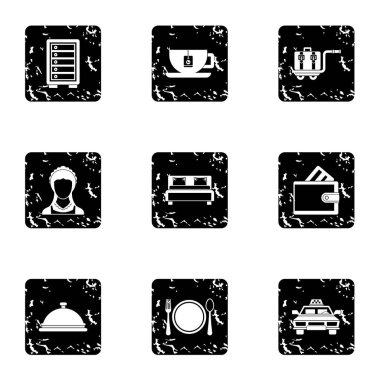 Hostel simgeler kümesi, grunge tarzı