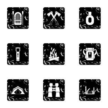 Orman simgeler kümesi, grunge tarzı