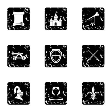 Simgeler kümesi, grunge tarzı askeri orta yaşları