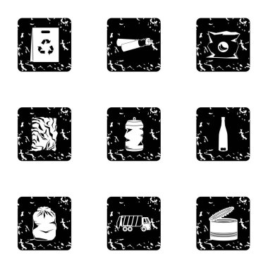 Atık simgeler kümesi, grunge tarzı türleri